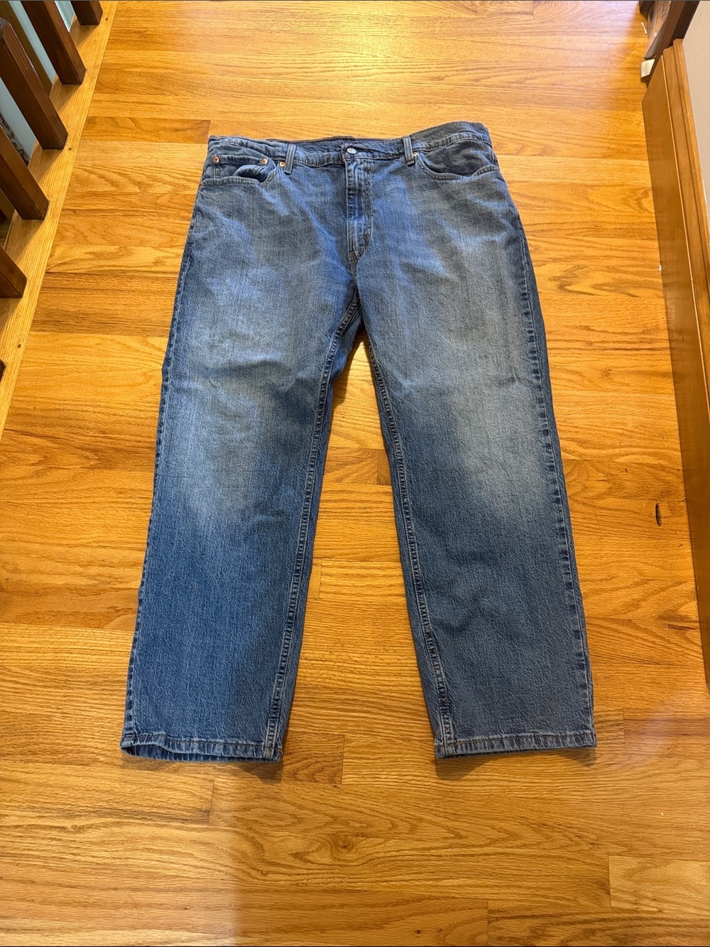 Levi's Men's Light Blue Straight Jeans